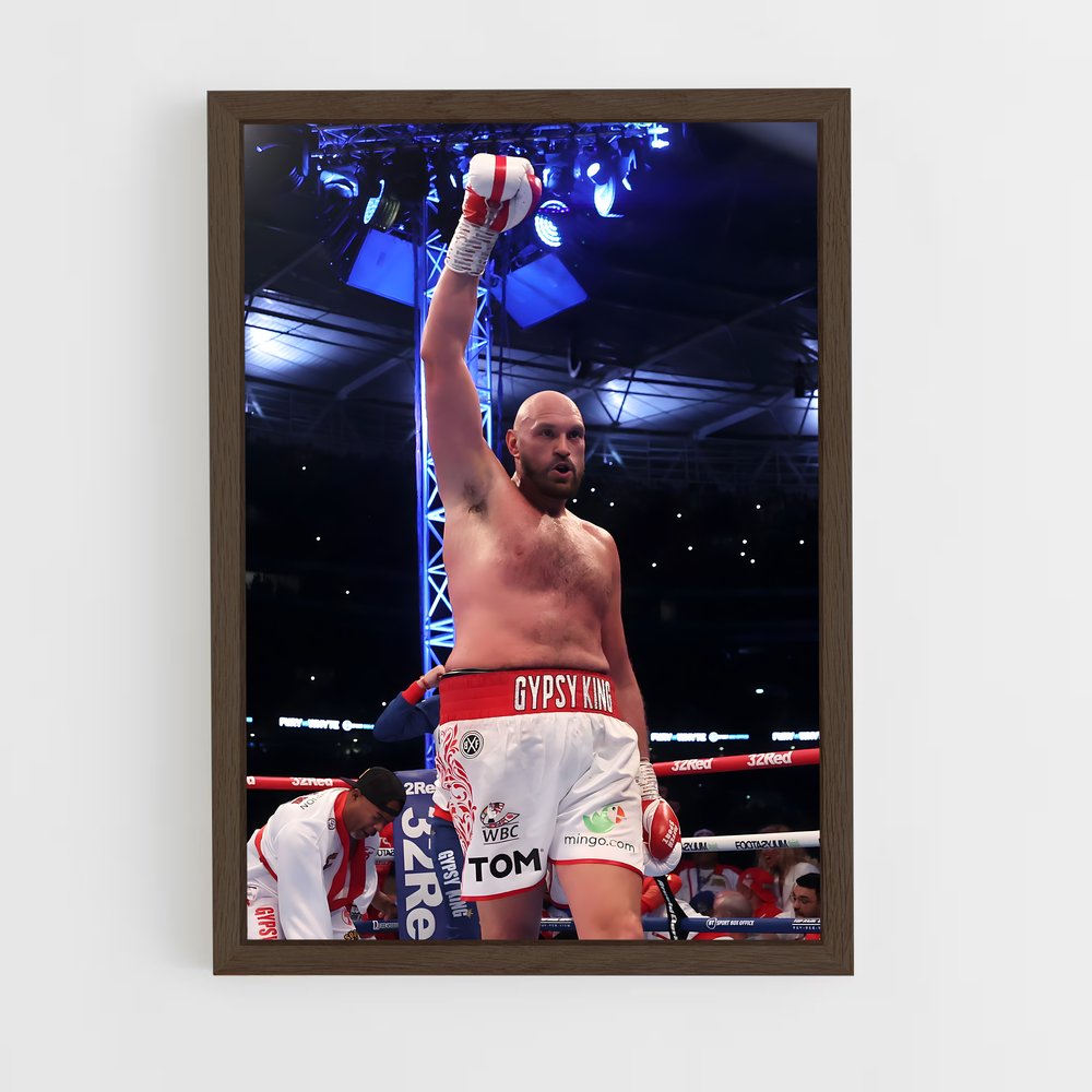 Poster Tyson fury lève (vue 5)